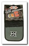 Allison X-Gear Neoprene CD Visor Organizer Gray