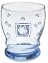 Pfaltzgraff Maison Blue 15-Ounce Double Old Fashioned Glasses, Set of 4