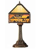19.5H Camel Mission Accent Lamp Table Lamps