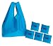 BAGGU Reusable Shopping Tote - 6-Pack,Peacock,one size