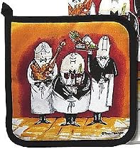 Dinner is Served Pot Holder