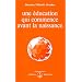 Une �ducation qui commence avant la naissance