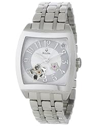 Bulova Womens 96P119 BVA Series Floral Aperture Dial Watch