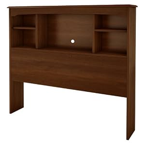 Noah Bookcase Headboard - Sumptuous Cherry (Twin)