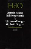 Astral Sciences in Mesopotamia (Handbook of Oriental Studies Handbuch Der Orientalistik)