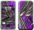 Ultraviolet Abstract Design Protective Skin Decal Sticker for Apple iPhone (2G)1st Generation