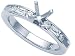 0.45 cts Baguette Diamonds Engagement Ring - Platinum, 18kt White or Yellow Gold