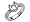 0.45 cts Round Diamonds Engagement Ring in 14k White Gold Size 5 FREE GIFT BAG!