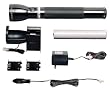 MAGLITE RX1019 Heavy-Duty Rechargeable Flashlight System, Black