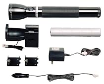 Mag Instrument Heavy-Duty Rechargeable Flashlight System, Black #RX1019