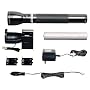 MAGLITE RX1019 Heavy-Duty Rechargeable Flashlight System, Black
