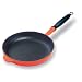 Le Creuset Cast Iron Satin Black Interior Frying Pan, Volcanic, 28 cm
