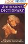 Johnson's Dictionary: A Modern Selection