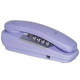 Southern Telecom Rubber Coated Fashion Phone - Purple (EM-2110LV)