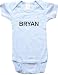 BRYAN - Name-Series - White, Blue or Pink Onesie / Baby T-shirt