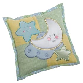 Just Born Iridescent Moon Decorative Pillow