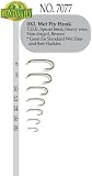 Hook 0XL Wet Fly Heavy Wire #08 Package of 25 ::: Fly Tying Materials