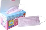 Zoom Produkt-Bild: Mundschutz rosa 50 St&uuml;ck in Box dreilagig - sehr weich