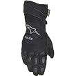Alpinestars WR-2 Gore-Tex Men's Textile Street Motorcycle Gloves w/ Free B&F Heart Sticker Bundle - Black