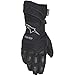 Alpinestars WR-2 Gore-Tex Men's Textile Street Motorcycle Gloves w/ Free B&F Heart Sticker Bundle - Black / Large