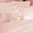 Bed Sheet Set 100% Egyptian Cotton 1000 Thread Count Solid Sateen (Pale pink) Queen
