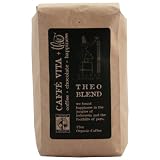Caffe Vita Theo Blend, Fair Trade, Whole Bean Coffee.