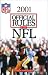 Books : Official Playing Rules of the National Football League, 1999 (Official Rules of the NFL, 2000)