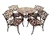 Kitchen & Housewares : Five Piece Lattice Patio - Bronze