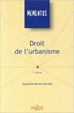 Revue Editions Dalloz - Sirey  / Droit de l'urbanisme (4ème édition)