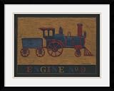 Engine No. 9 Framed Art Print by Warren Kimble, 20.87 in. x 16.87 in. Framed