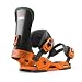 Features:Stage III Atlas Base-Dupont Zytel: Uncompromising durability, guaranteed against breakage for lifeFull Carbon Highbacks: Light, strong, and ultra responsiveCNC Heelcups: Process that removes material to reduce weight and maintain strength3-D Ankle Straps: Multi-layer strap core that evenly distributes pressureInjected EVA Bushings: Lightweight and durable material allows for true board flexMagnesium Buckle: Twice as light, and four times stronger then aluminiumUniversal Disks: Fits any traditional 4 x 4 or 3-hole mounting systemsSize: UK 5-9