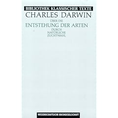 �ber die Entstehung der Arten durch nat�rliche Zuchtwahl