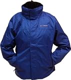 Produkt-Bild: Deproc Regenjacke Rhone blau dunkelblau S bis XXL Jacke atmungsaktiv