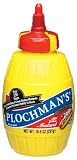 Plochman's Yellow Squeeze Mustard, 10.5-Ounce Squeeze Barrel (Pack of 6)