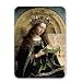 The Ghent Altarpiece, The Virgin Mary, 1432.. - Mouse Mat Art247 Highest Quality Natural Rubber Mouse Mats - Mouse Mat