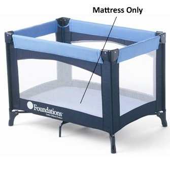 Picture of Cozy Foundations 50-NM-N1-MT Celebrity Portable Crib Mattress 50-NM-N1-MT (Baby Playards)