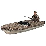 Deluxe Boat Blind and Cover - 17' to 19'L Boats, 3 Hunters