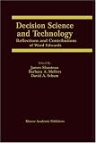 41Y3gZQ3qhL. SL160  Decision Science and Technology: Reflections on the Contributions of Ward Edwards