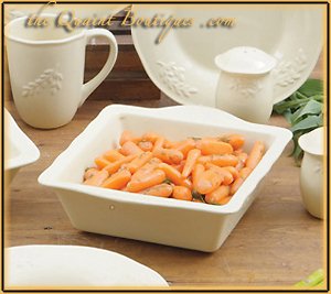 Certified International Cuisineware Ivory 1-1/2-quart Square Baker