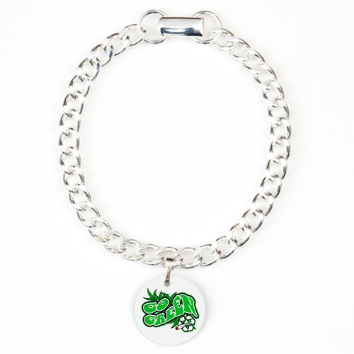 Charm Bracelet Marijuana Go Green