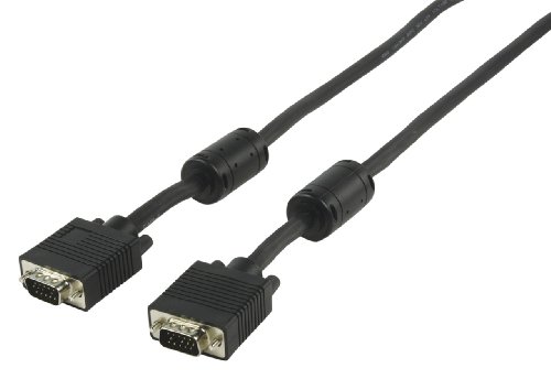 NEDIS Highend Monitorkabel Stecker schwarz 15m verbindung verlaengerung VGA Ferritkern HD  Preisvergleich