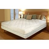 Queen Inner Spring Pillow Top Mattress in a Box by Textrade