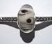 Murano Style Glass Lampwork 925 Bead Fits Pandora White and Brown Swirl, 14mm (1)