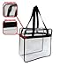Clear Tote Bag 12 X 12 X 6 NFL Stadium Approved.