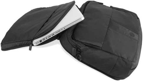 Powerbag Business Class Laptop Carrying Case with Battery for Charging Smartphones, Tablets and eReaders RFAP-0011P