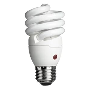 Philips 429746 Energy Saver Compact Fluorescent Dusk-to-Dawn 14-Watt Twister Light Bulb