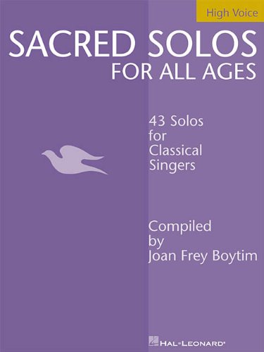 sacred solos for all ages high voice