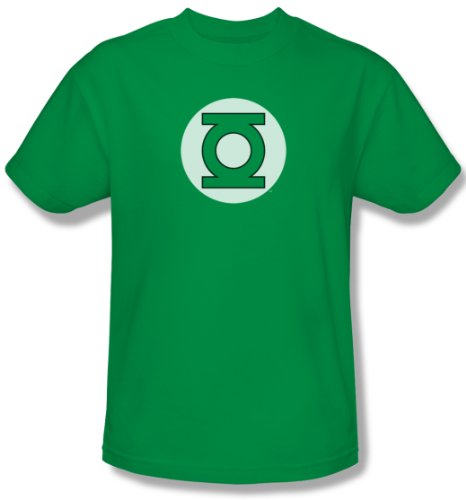 Green Lantern Kids T-shirt - Green Lantern Logo Kelly Green Tee