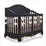 Bratt Decor Chelsea Lifetime Convertible Crib in Espresso