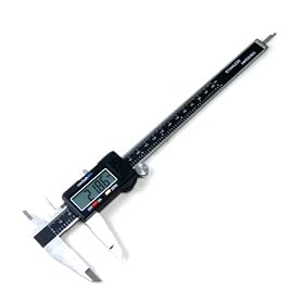 Stainless Steel 8" Large Display Digital Caliper - Instant SAE/Metric Conversion